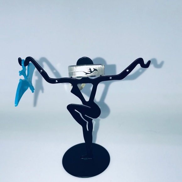 Thunderbird Pheonix Brushed Stainless Steel Rare Vintage Ring - Picture 3 of 6